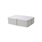 Ikea Saklama Kutusu Hurç 69X51X19 A Kalite Yan Panel Plastik Kalın Sağlam Poleyster Beyaz-Gri