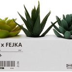 Ikea Saksılı yapay saksı bitkisi, iç ve dış mekan için, 203.953.31, sulu