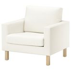 IKEA SALTSJÖBADEN tekli koltuk blekinge beyaz - 09578563