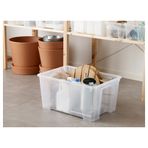 IKEA SAMLA kutu şeffaf - 30102974