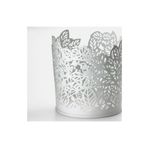 IKEA Samverka Tealight Beyaz 8 cm Mumluk