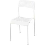 Ikea Sandalye Metal Ayaklı Plastik Şık Beyaz Bs Dijital Mağazacılık