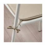 IKEA Sandalye Minderi İnce 34 x 34 x 1 cm Bej 1 Adet
