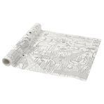 IKEA SANDLÖPARE rulo boyama kağıdı beyaz - 40604263