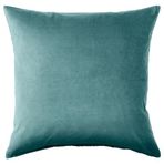 IKEA SANELA kırlent kılıfı turkuaz - 60591132