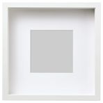 IKEA Sannahed Beyaz 25x25 cm Beyaz Çerçeve