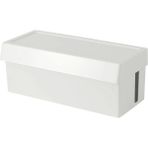 IKEA Sattıng Kablo Düzenleme Kutusu Beyaz 32 x 14 x 12 cm Kapaklı - 32x14x12 cm