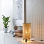IKEA SAXHYTTAN abajur bej-siyah - 40502250