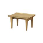 IKEA sehpa, meşe, 58x39 cm