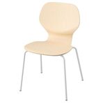 IKEA Sigtrygg/Sefast Huş-Beyaz Sandalye