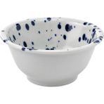IKEA Sılversıda Seramik Kase, Desenli-Mavi, 14 cm