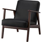 IKEA Siyah Şık Kanepe - Tekli Koltuk
