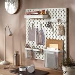 IKEA Skadıs Beyaz Çok Amaçlı Pano Parçası - Ataş - 2 Adet 2 cm Genişlik 8 cm Yükseklik
