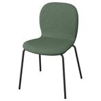 IKEA SKALSTA sandalye Knaback gri/yeşil-siyah/gri - 29608743
