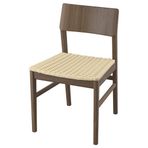 IKEA SKANSNAS döşemeli ahşap sandalye kayın-kahverengi - 70563242