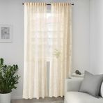 IKEA SKAREFLY tül perde/2 kanat bej - 60544174