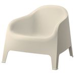 IKEA SKARPÖ tekli bahçe koltuğu bej - 50575811