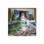 IKEA SKOGSDUVA çocuk nevresim takımı mavi-yeşil, 150x200/50x60 cm