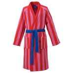 IKEA SKOGSSALLAT bornoz kırmızı-pembe-çizgili - 10611397