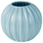IKEA SKOGSTUNDRA seramik vazo açık mavi - 00555603