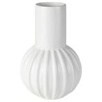IKEA SKOGSTUNDRA seramik vazo beyaz - 00566263