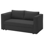 IKEA SKÖNABACK 2'li yataklı kanepe knisa koyu gri - 70582542