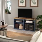 IKEA SKRUVBY tv sehpası mavi-siyah - 50520357