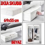 IKEA Skubb Beyaz 69x55x19 cm Kutu