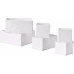 Ikea Skubb Kutu Seti, Beya - Antrasit - Standart