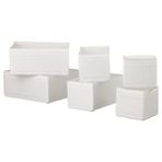 IKEA SKUBB kutu seti beyaz - 00428549