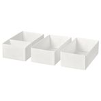 IKEA SKUBB kutu seti beyaz - 00596496
