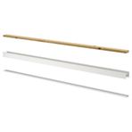 IKEA SKYTTA gömme dolap için sürgü kapak rayı beyaz - 40512640