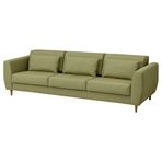 IKEA SLATORP 3'lü kanepe vissle sarı-yeşil - 50594367