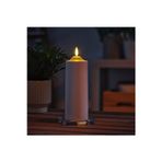 Ikea Smalom 19 Cm Pilli Beyaz Led Blok Mum Zamanlayıcılı