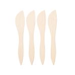 IKEA Smörklıck - 24 cm - 4 Adet Ahşap Tereyağı Bıçağı