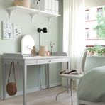 IKEA SMYGA çalışma masası açık gri - 40480781