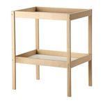 IKEA Snıglar Bebek Alt Değiştirme Masası MeridyenDukkan Kayın Görünümlü, 72x53 cm
