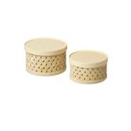 IKEA Snöplog sepet, kavak, 2 adet