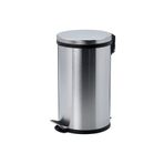 IKEA SNÖRPA çöp kutusu pedallı çöp Kovası , paslanmaz çelik, 5 lt
