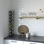 IKEA Snöspira Siyah Şaraplık