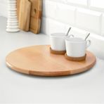 Ikea Snudda Dönen Tabla Huş Dönen Sunum Tepsisi