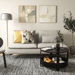 IKEA SÖDERHAMN 3'lü kanepe fridtuna açık bej - 99449642