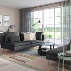 IKEA SÖDERHAMN 3'lü kanepe fridtuna koyu gri - 29449626