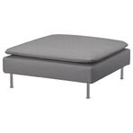 IKEA SÖDERHAMN puf tonerud gri - 99452093