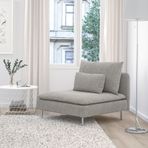 IKEA SÖDERHAMN tekli koltuk viarp Bej-kahverengi - 29305661