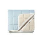 IKEA Soğutucu Alez, Çift Taraflı Yatak Soğutucu ve Isıtıcı, Gri-Mavi, 140x200 cm