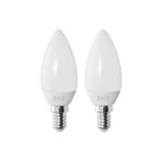 IKEA Solhetta 2 Adet E14 İnce Duy Sıcak Beyaz Led Ampul 250 Lümen