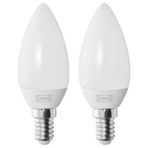 IKEA SOLHETTA LED ampul E14 Işık rengi: Sıcak beyaz (2700 Kelvin) - 30584034
