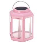 IKEA SOLVINDEN LED'li güneş enerjili masa lambası pembe - 00593539