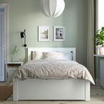 IKEA SONGESAND/LÖNSET tek kişilik karyola beyaz - 29241023